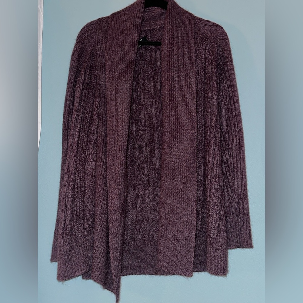 All Saints Spitafields Cable Open Front Sweater